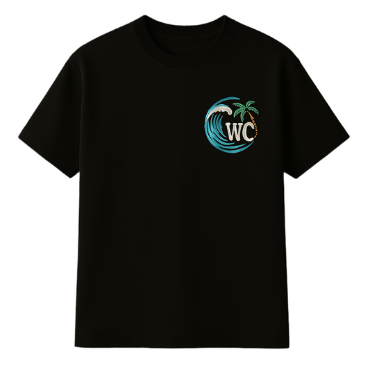 Sunset Skeleton Tee (Black)